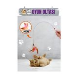 Kedi Oyun Oltası 90 cm - Renkli