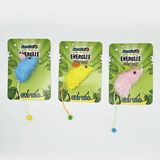 Kedi Oyuncağı Pembe Tüylü Fare