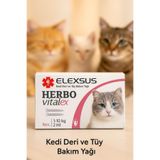 Kedi Parazit Önleyici Bitkisel Bakım Yağı – Tüy Ve Deri Sağlığı Için