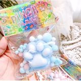 Kedi Patisi Taba Squishy Stress Oyuncağı Sukuşi Pati, Tüylü Oyuncak Mavi Diğer