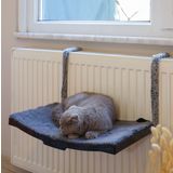 Kedi Petek Kalorifer Radyatör Yatağı Askılı Kedi Yatağı Hamağı Terası47x 27,5 cm 18 kg