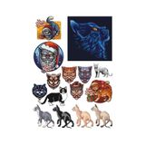 Kedi Sticker Set-1 15 Parça Telefon, Tablet, Defter, Laptop Sticker