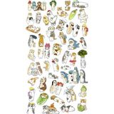 Kedi Sticker Telefon Laptop Notebook Tablet Defter Matara Stiker Etiket ST1120