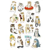 Kedi Sticker Telefon Laptop Notebook Tablet Defter Matara Stiker Etiket ST1140