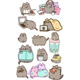 Kedi Sticker Telefon Laptop Notebook Tablet Defter Matara Stiker Etiket ST1168