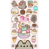 Kedi Sticker Telefon Laptop Notebook Tablet Defter Matara Stiker Etiket ST1188