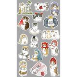 Kedi Sticker Telefon Laptop Notebook Tablet Defter Matara Stiker Etiket ST1250