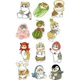 Kedi Sticker Telefon Laptop Notebook Tablet Defter Matara Stiker Etiket ST1271