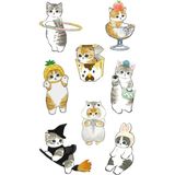 Kedi Sticker Telefon Laptop Notebook Tablet Defter Matara Stiker Etiket ST1274