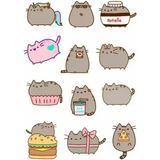 Kedi Sticker Telefon Laptop Notebook Tablet Defter Matara Stiker Etiket ST1388
