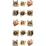 Kedi Sticker Telefon Laptop Notebook Tablet Defter Matara Stiker Etiket ST763