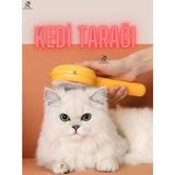 Kedi Tarağı Köpek Tarağı Basmalı Tarak Hamburger Şekilli Tarak