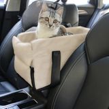 Kedi Taşıma ve Seyahat Çantası Araba İçi Kedi ve Köpek Taşıma Çantası Mıaunest™ Bej
