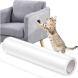Kedi Tırmalama Folyosu, Kendinden Yapışkanlı, Kedi Tırmalama Koruması, Kanepe, Şeffaf, Çizil - Çok Renkli