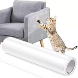 Kedi Tırmalama Folyosu, Kendinden Yapışkanlı, Kedi Tırmalama Koruması, Kanepe, Şeffaf, Çizilmeye Karşı Koruma, Duvar, Çizilmeye Karşı Kor