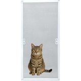 Kedi Tüllü Sabit Söktak Sineklik Beyaz (En= 0-70 Cm. Boy= 0-130 Cm.) Istenilen Ölçüde