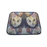 Kedi Tuvalet Önü Elekli Paspas 60 X 45 Cm - Beyaz