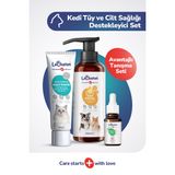 Kedi Tüy Döküm Dökülmesi Önleyici Engelleyici Tüy Sağlığı Destekleyici (malt paste-balık yağı-damla)