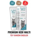 Kedi Tüy Yumağı Önleyici Malt - Kedi Tüy Sağlığı Destekleyici Ve Tüy Dökülmesi Önleyici Macun 100 ml