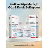 Kedi Ve Köpek Göz & Kulak Temizleme Solüsyonu – Göz Çevresi Ve Kulak Bakım Damlası