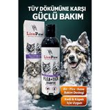 Kedi ve Köpek Tüy Dökümü Önleyici Bit Pire Parazit Kene Şampuanı 250 ml - Beyaz