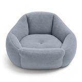 Kedi ve Köpek Yatağı, Yumuşak Dokulu, Yıkanabilir Peluş 45 cm (Gri)