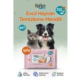 Kedi Ve Köpekler Için Çok Amaçlı Hijyenik Temizleme Mendili 10'Lu
