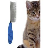 Kedi ve Köpekler Için Metal Tüy Açma Tarağı, Kıtık Açıcı Temizlik ve Bakım Aracı