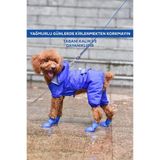 Kedi ve Köpekler Için Pati Ayakkabısı, Silikon Kaymaz Taban Cırt Cırtlı Pati Ayakkabısı