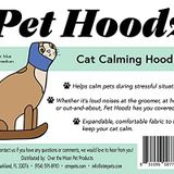 Kediler için Pet Hoodz, Anksiyete, Bakım, Kulak Muffleri, Kedi Kulak Koruması, Sakinleştirici, Kulak Sıkıştırma, Evcil Hayvan Kapüşonlu, Kedi Kapüşonlu, Kediler için Yumuşak Genişletilebilir Kumaş,