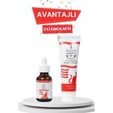 Kediler Için Tüy Yumağı Önleyici Cilt ve Tüy Sağılığını Destekleyici Damla ve Malt Macun ( 2'li Set)