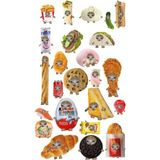 Kediler Sticker Telefon Laptop Notebook Tablet Defter Matara Stiker Etiket ST990