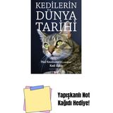 Kedilerin Dünya Tarihi + Yapışkanlı Not Kağıdı - Hayır