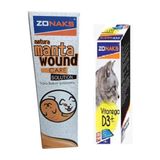 Kedileriniz Için Vitamin D3 100 ml + Manta Wound Care Solutıon (Yara Bakım Solüsyonu)
