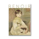 Kedili Çocuk - Pierre-Auguste Renoir - Klasik Sanat Metal Tablo - Mıknatıslı Montaj - Duvar Dekoru