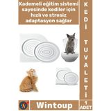 #Kedituvaleti Hijyenik Pratik Modern Evcil Hayvan Eğitim Seti Aparatı Kaliteli Klozet Kedi Tuvaleti