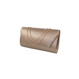 KEEBA Bronz Abiye Çanta. Bronz Kadın Abiye Çanta. Abiye Bronz Kumaş Davet Gece Portföy Clutch Çanta.