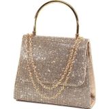 KEEBA Gold Taşlı Abiye Çanta. Altın Kadın Abiye Çanta. Gold Abiye Çanta. Davet Gece Clutch Çanta.