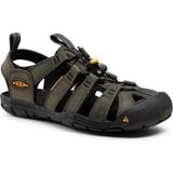Keen Clearwater CNX Leather Erkek Sandalet - 1013107 - Gri