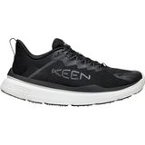 KEEN Erkekler Wk450 Rahat Dayanıklı Hafif Nefes Yürüyüş Ayakkabıları, Siyah/Yıldız Beyaz, 9.5