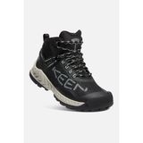 Keen Nxis Evo Mid Wp W-Black/blue Glass - Su Geçirmez Kadın Yürüyüş Botu - Siyah