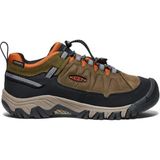 Keen Targhee Iv Wp Kahverengi Çocuk Hiking Ayakkabısı Su Geçirmez Düz Topuklu Erkek Çocuk İçin