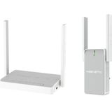 Keenetic Omni Dsl N300 Vdsl2/Adsl2+ Modem, Fiber Destekli Gigabit ve Fast Ethernetli Router & Buddy 4 Kablosuz Menzil Genişletici, Wi-Fi Mesh Sistemi