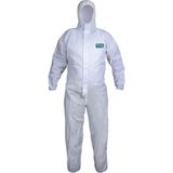 Keep Coverall Lamine Type 5/6 Tek Kullanımlık Tulum - Beyaz - 3XL