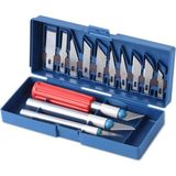 Keep Smiling Hobi Bıçağı Kretuar Seti 13 Parça Metal ile Hassas Kesim İçin Tasarlandı