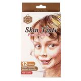 Keep Smiling TB-1030 12'li Ten Renkleri Pastel Kalem Seti