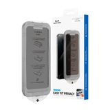 KeepHone Apple iPhone 17 Air ile Uyumlu EasyFit Otomatik Kurulum Hayalet Cam Ekran Koruyucu, Gizlilik Koruması, 9H Sertlik