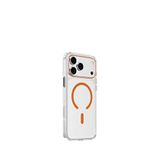 Keephone Apple iPhone 17 Pro Aurora Pro Magsafe Uyumlu Turuncu Telefon Kılıfı