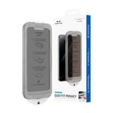 KeepHone Apple iPhone 17 Pro ile Uyumlu EasyFit Hayalet Cam Ekran Koruyucu, Otomatik Kurulum, 9H Sertlik, Gizlilik Koruması