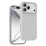 KeepHone Apple iPhone 17 Pro ile Uyumlu Kılıf, Deri Kaplama, Soft Görünüm, Magsafe, Premium Kapak, Krem